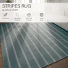 Memento Handmade Indoor/Outdoor Striped Slate/ Ivory, Rug by Jaipur Living, 8' width x 10' height x 0.25" depth thumbnail 8