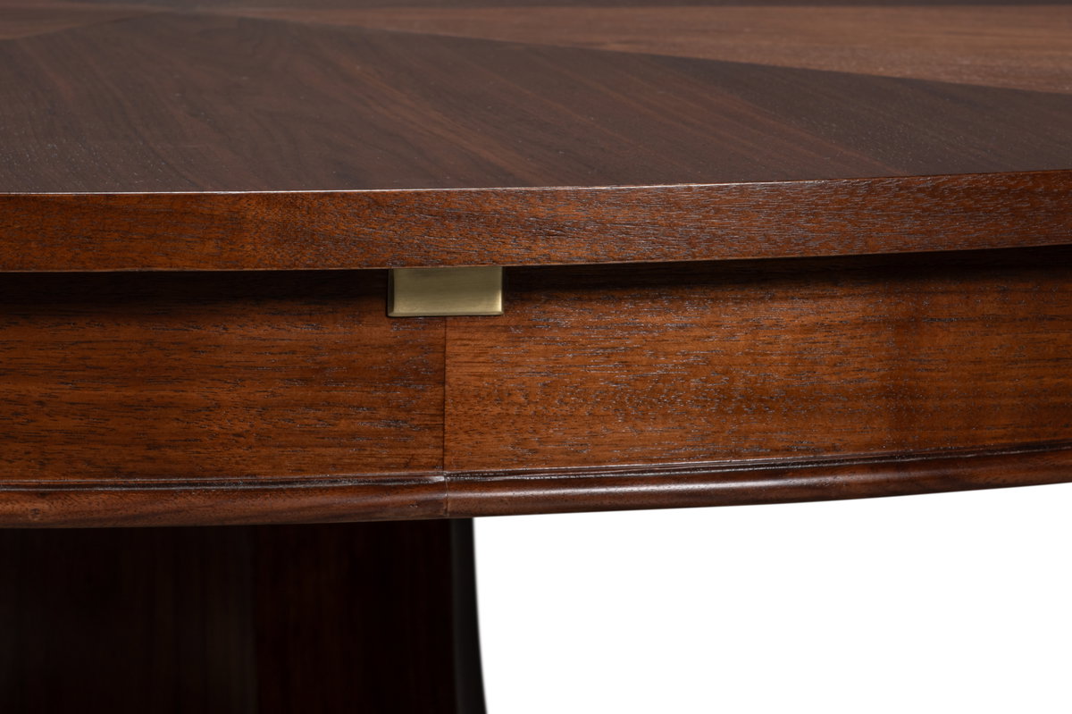 Chelsea Jupe Dining Table, by Sarreid, 4'7" length x 4'7" width x 2'6" height View 5