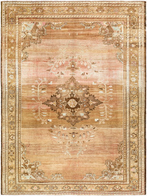 Antique One of a Kind Handmade Rug
