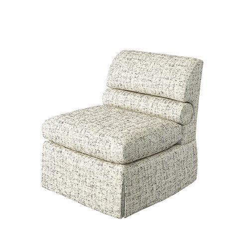 Bolster Slipper ChairCOM, Seating by Global Views, 29" width x 34.5" height View 2
