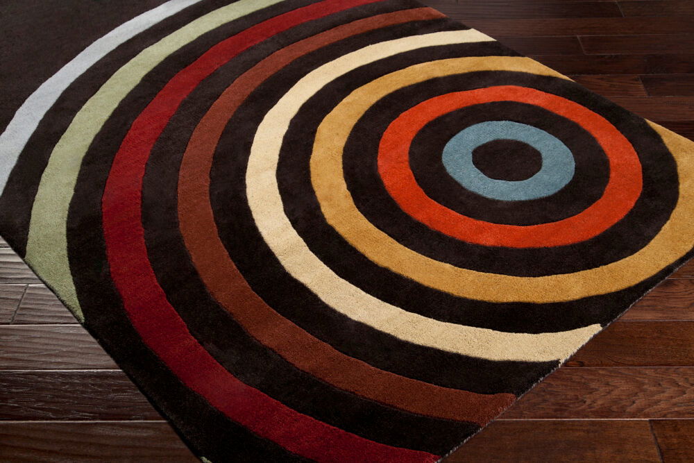 Forum Handmade Rug, by Surya, 1'6" length x 1'6" width