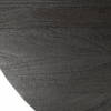 McLeod 54' Round Pedestal Dining Table | Modern | Brown Wood & Gold Metal | Seats 4, by Mercana, 54" length x 54" width x 28.75" height thumbnail 5