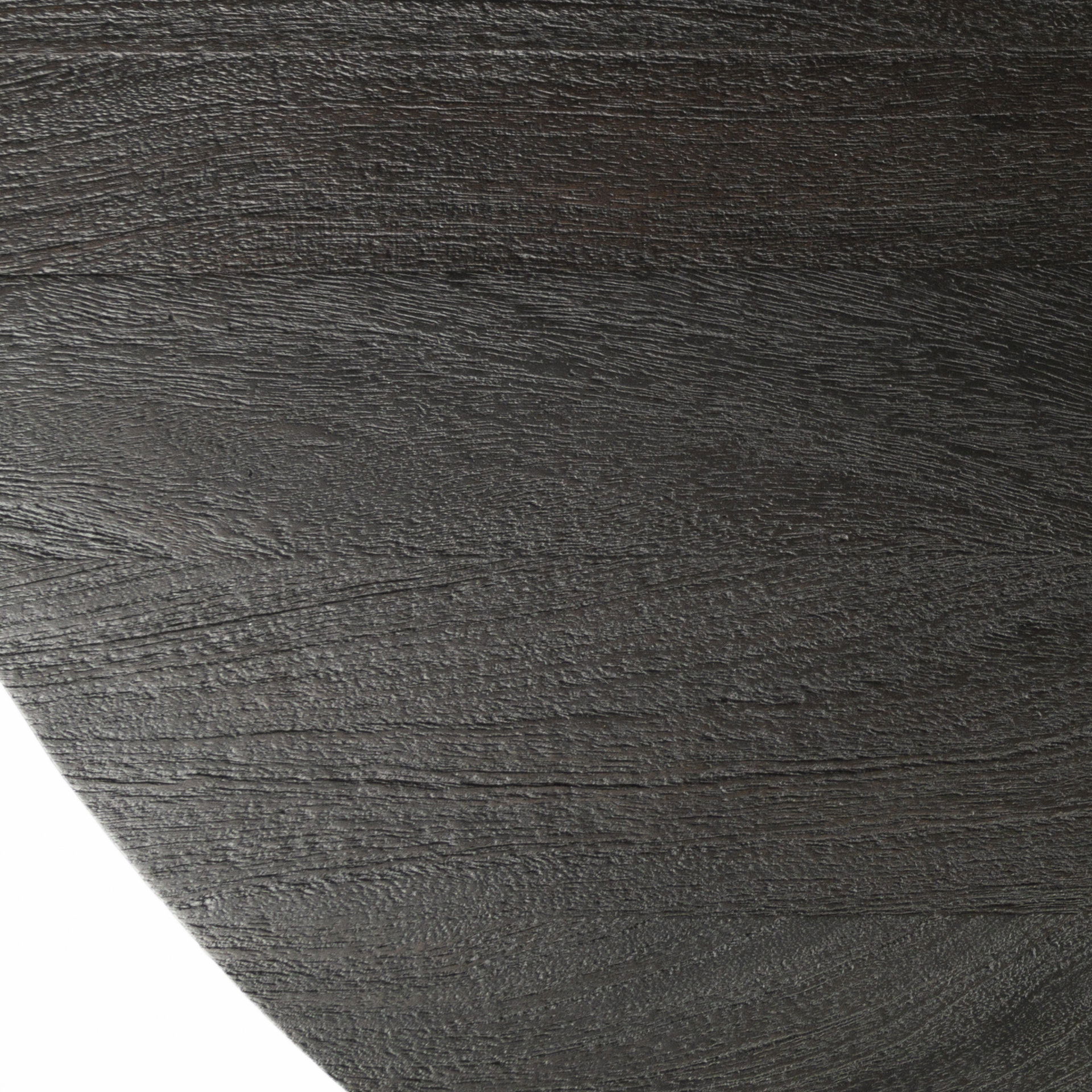 McLeod II 54 L x 54 W x 28.75 H Round Brown Solid Wood Top Gold Metal Base Dining Table, by Mercana, 54" length x 54" width x 28.75" height View 5