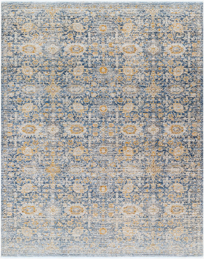 Margaret Machine Woven Rug, by Surya, 1'4.93" length x 1'4.93" width