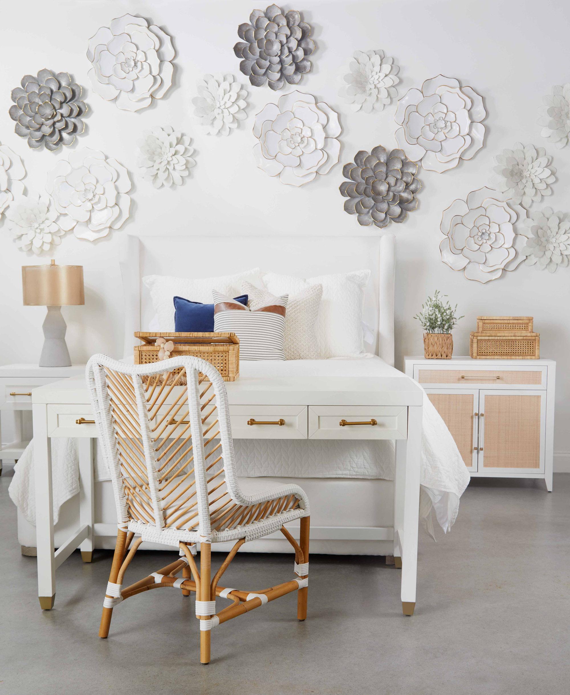 Stella Desk, by Essentials for Living, 54" width x 31.5" height x 27.5" depth View 10