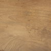 Mattius Light Wood Accent Table, Side & End Table by Mercana, 18" length x 18" width x 22" height thumbnail 4