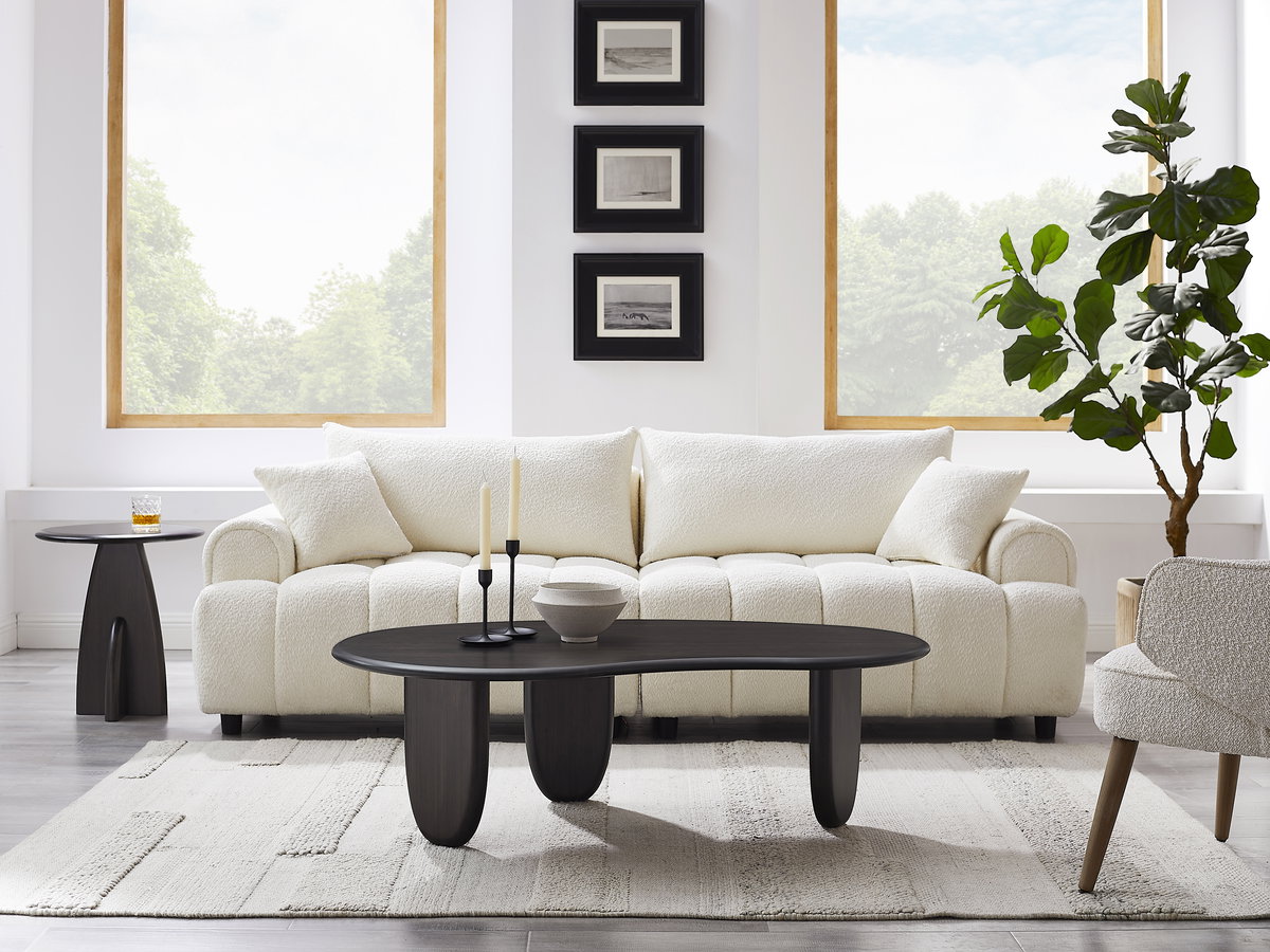Zephyr Side Table, Caviar, Desk by Greenington, 18" length x 18" width x 20" height View 6