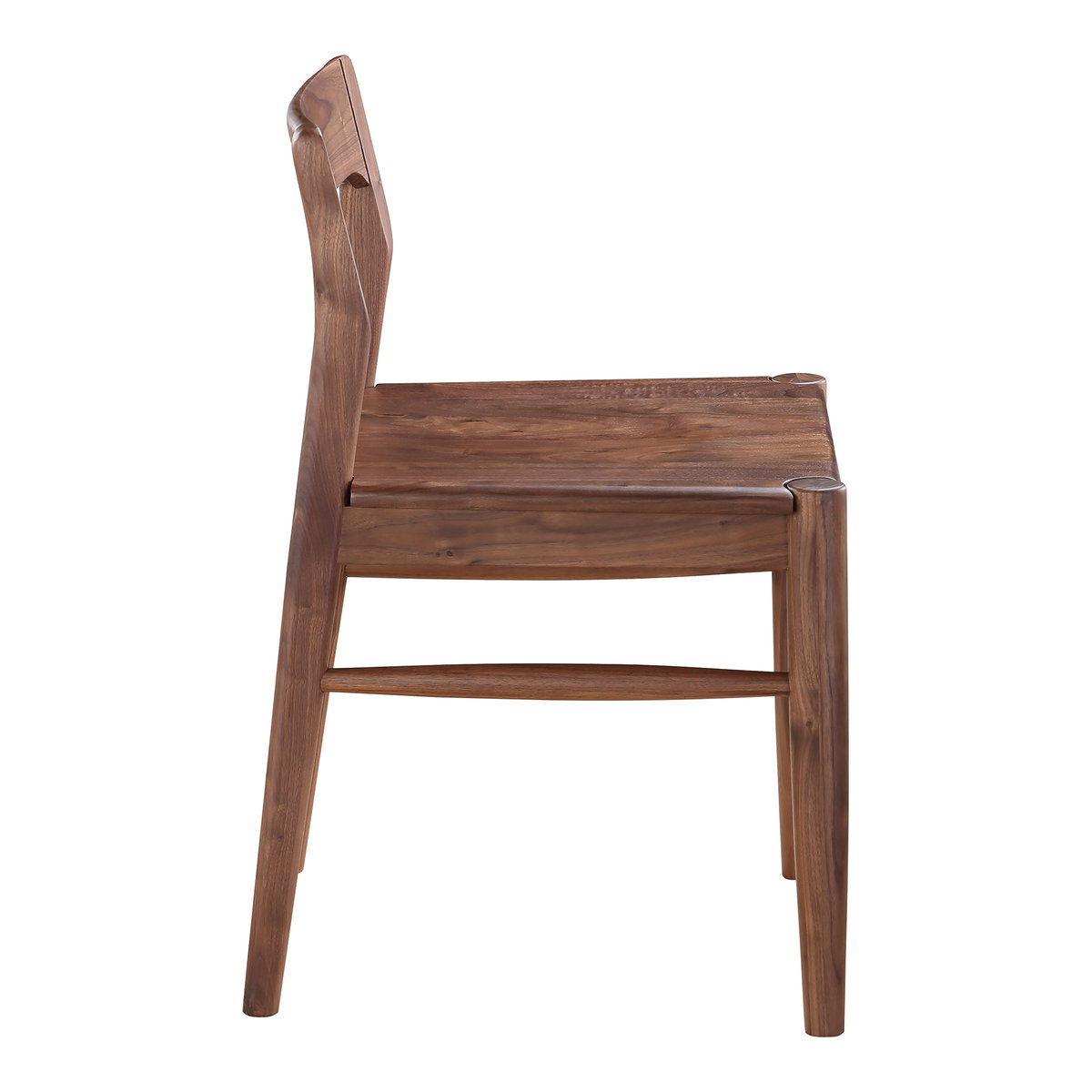 Owing Dining Chair Walnut Brown - Set Of Two, by Moe's Home, 19.5" width x 30" height x 20" depth View 5
