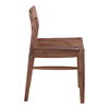 Owing Dining Chair Walnut Brown - Set Of Two, by Moe's Home, 19.5" width x 30" height x 20" depth thumbnail 5