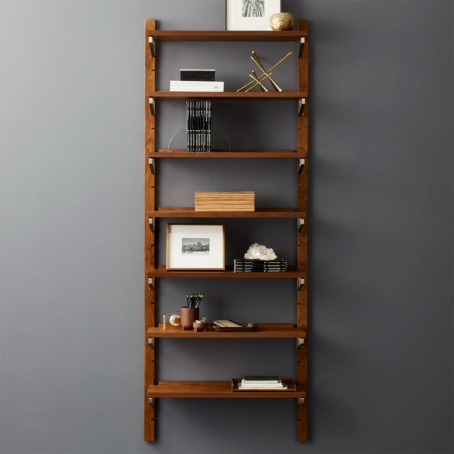 Online Designer Nursery Walnut Modular Single Shelf 88