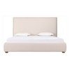 Luzon King Bed Tall Headboard Wheat, by Moe's Home, 85.5" width x 55" height x 88.5" depth thumbnail 3