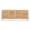 Teeda 4 Door Sideboard Natural thumbnail 0