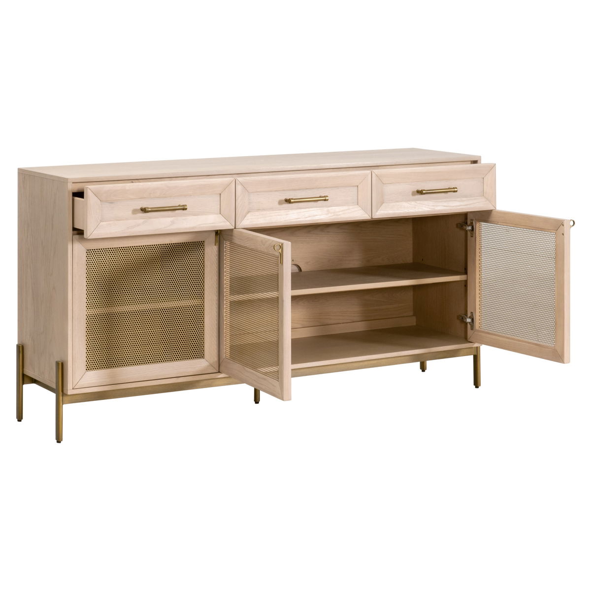 Dwell Media Sideboard, Cabinets & Sideboard by Essentials for Living, 65" width x 34.75" height x 18" depth View 8