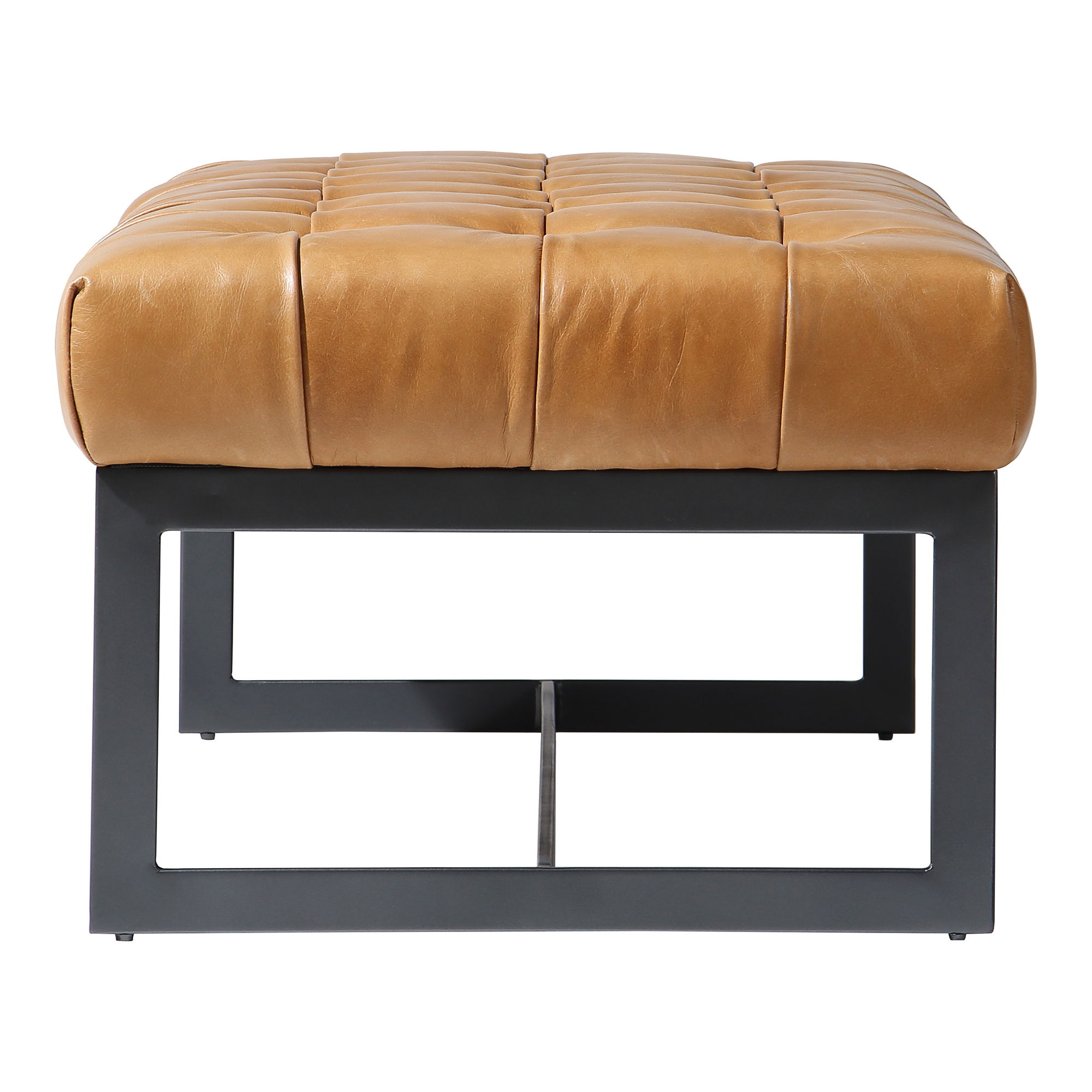 Wyatt Leather Bench large image 