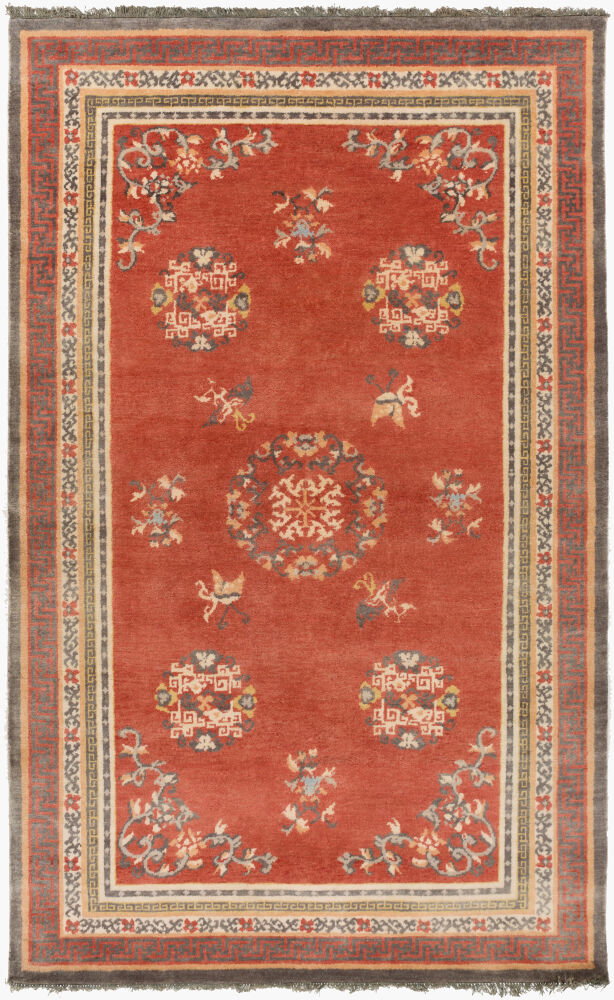 Geisha Handmade Rug, by Surya, 3' length x 2' width