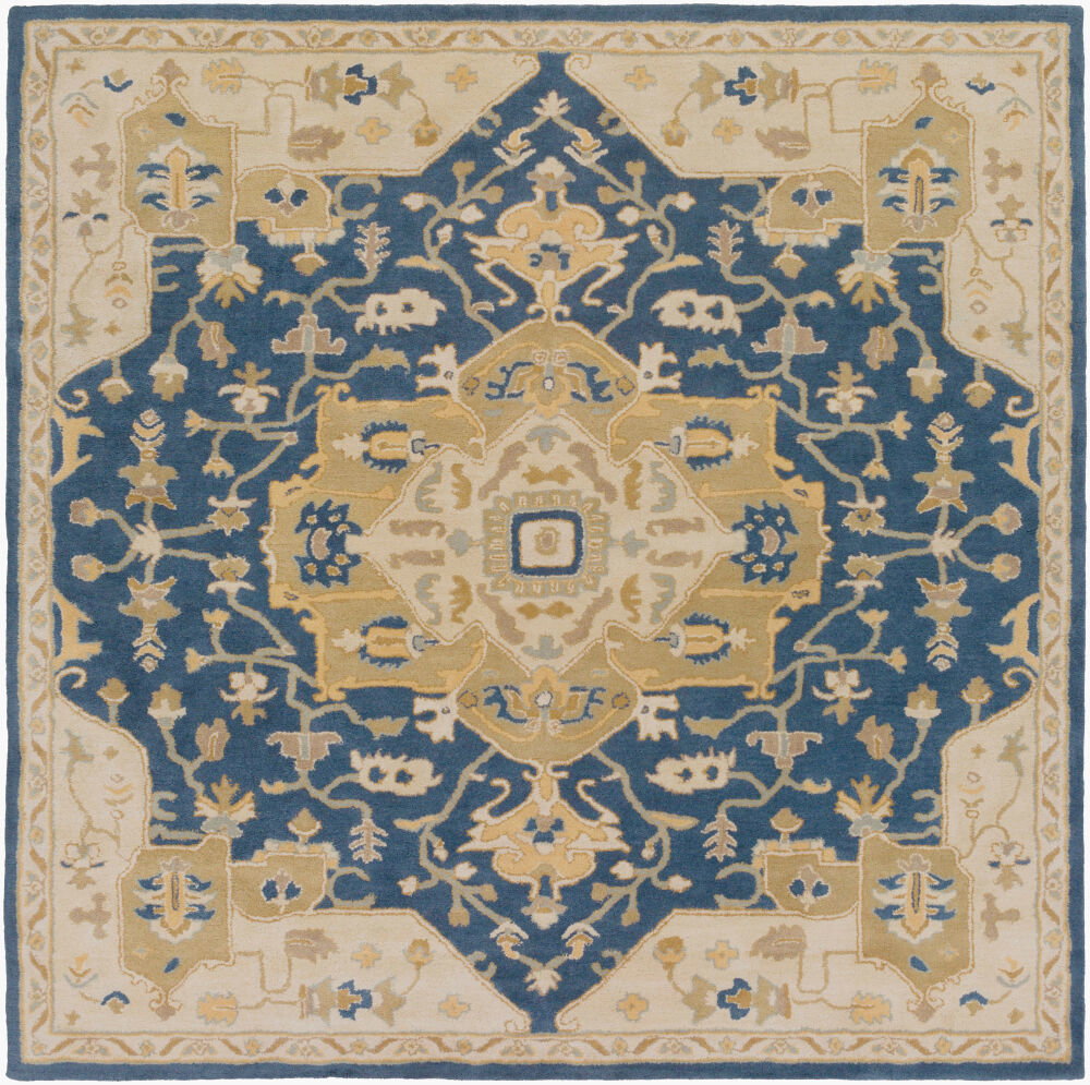 Caesar Handmade Rug, by Surya, 8' length x 8' width