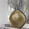 Gretchen Gold Vase, by Uttermost, 23" width x 22" height x 4" depth thumbnail 6