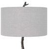 Spruce Rustic Floor Lamp, by Uttermost, 1'6" width x 5'8.5" height x 1'6" depth thumbnail 7