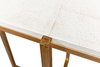 Shagreen Console Table  Osprey White, by Sarreid, 1'2" length x 5' width x 2'10" height thumbnail 12