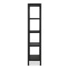 Nolan Bookcase Black, Shelving & Bookcase by Moe's Home, 35" width x 80" height x 17.5" depth thumbnail 3