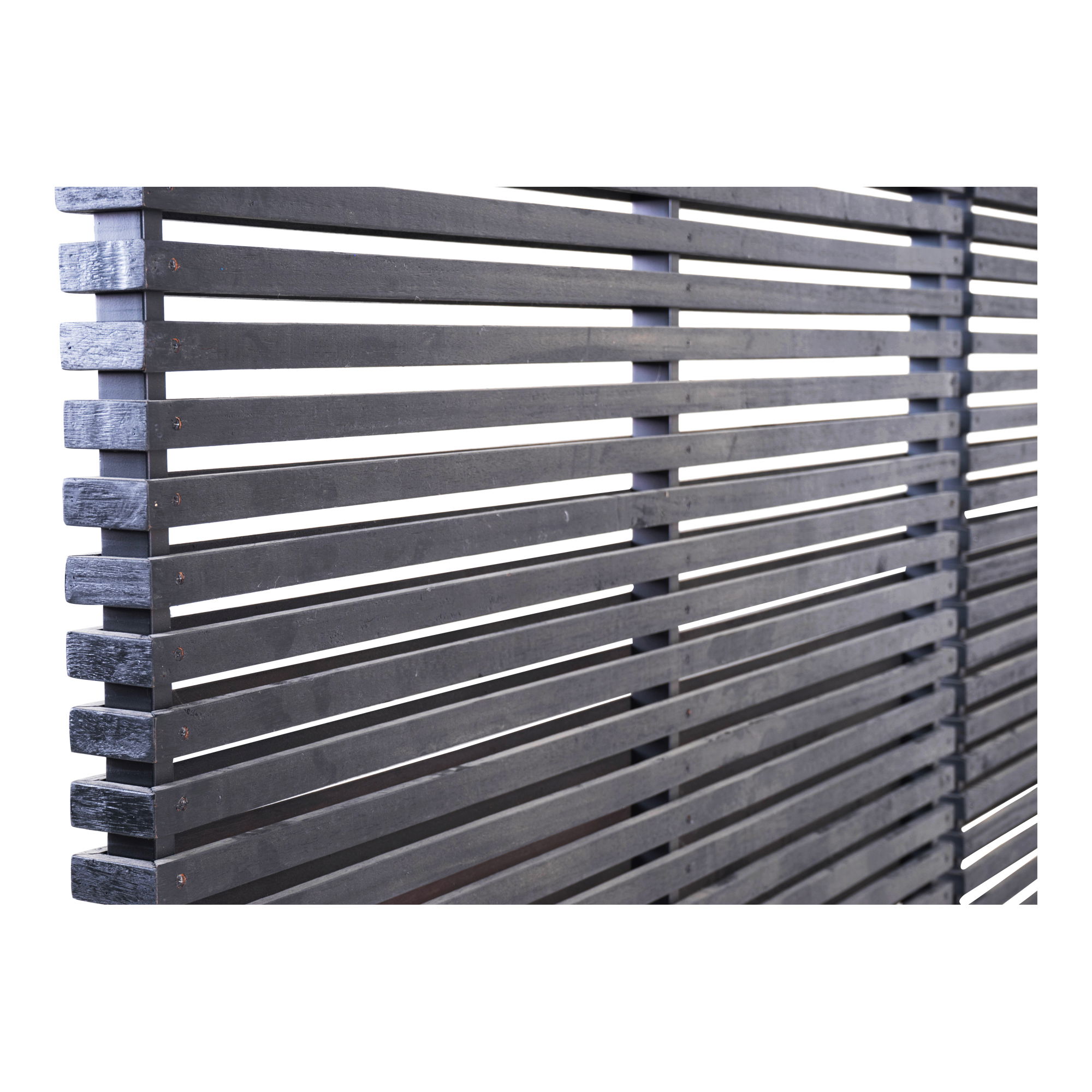 Damani Screen Black, Room Divider by Moe's Home, 119" width x 72" height x 3" depth View 4