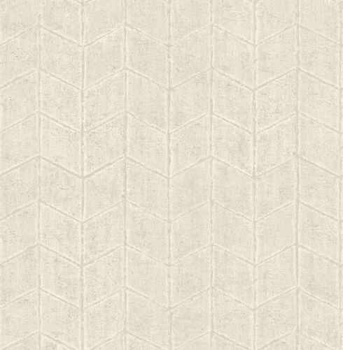 Flatiron Geometric Oyster Wallpaper