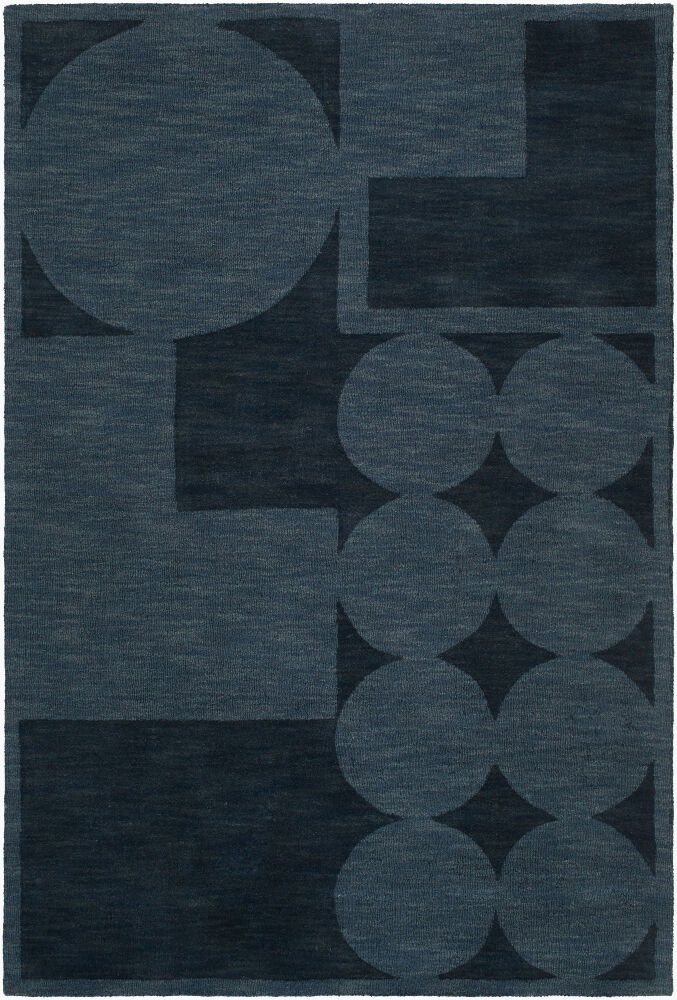 Mystique Handmade Rug, by Surya, 1'6" length x 1'6" width