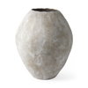 Gobi 19.75L x 24H Large Tan Ceramic Oval Vase, by Mercana, 20.5" length x 20.5" width x 23.75" height thumbnail 1