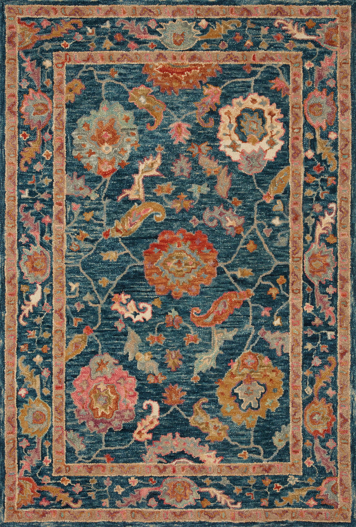 Loloi Padma Rug, 5' length x 7'6" width