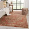 Azar Oriental Hand Knotted Wool Red/Gray Area Rug thumbnail 3