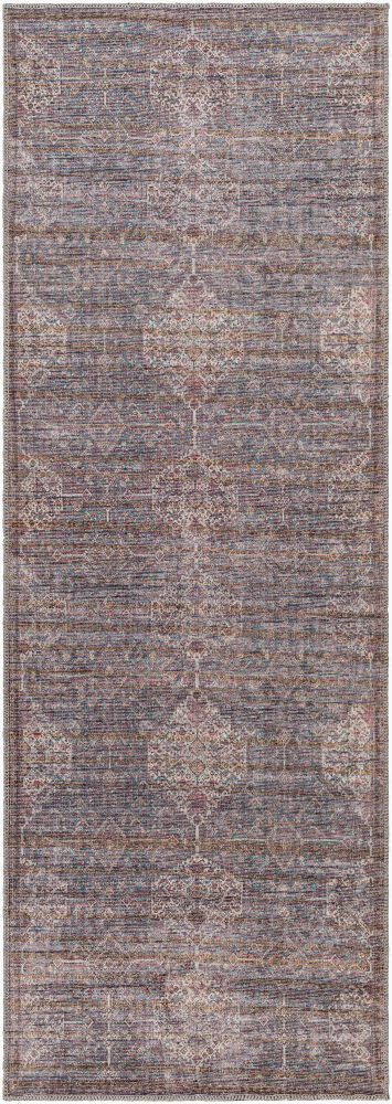 Cobb Machine Woven Rug, by Surya, 7'2.61" length x 2'7.5" width