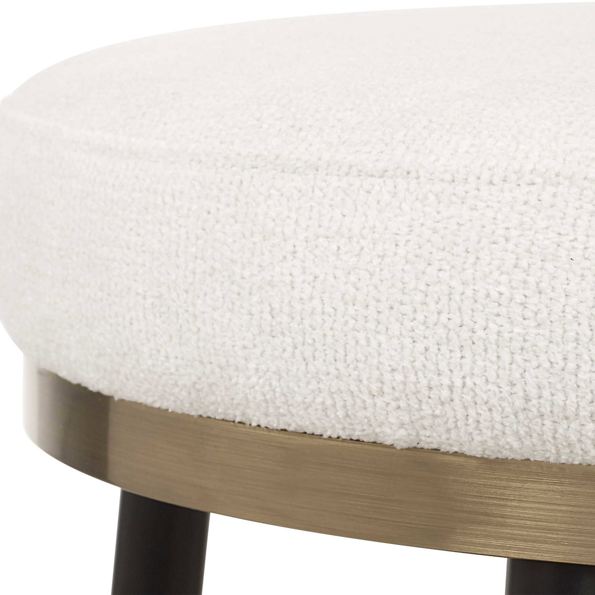 Ensemble Cream Counter Stool, Counter & Bar Stool by Uttermost, 19.75" width x 26" height x 19.75" depth View 7
