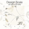 Linden Flower Soft Neutral Peel & Stick Wallpaper thumbnail 5