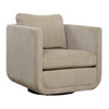 Abound Porcelain Swivel Chair, Accent Chair by Uttermost, 29.6" width x 26.5" height x 32" depth thumbnail 5