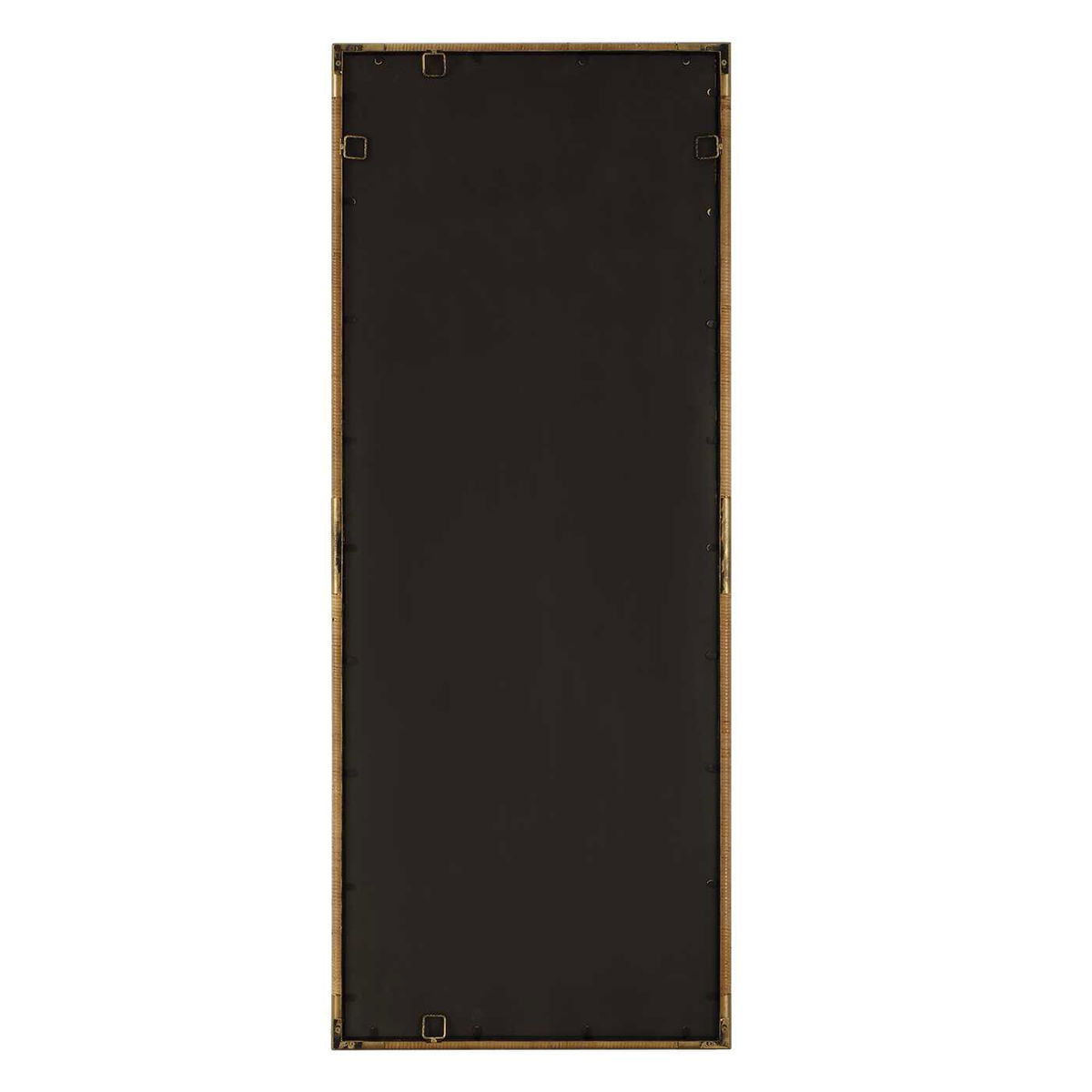 Kampar Full Length Rattan Tall Mirror, by Uttermost, 29.5" width x 73.62" height x 2.12" depth View 6