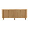Raelyn Sideboard Natural, Sideboards & Buffet by Dovetail, 84" width x 34" height x 18.1" depth thumbnail 2