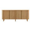 Raelyn Sideboard Natural, Sideboards & Buffet by Dovetail, 84" width x 34" height x 18.1" depth thumbnail 2