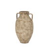 Tulsi Small Matte Earth Brown Ceramic Floor Vase thumbnail 0