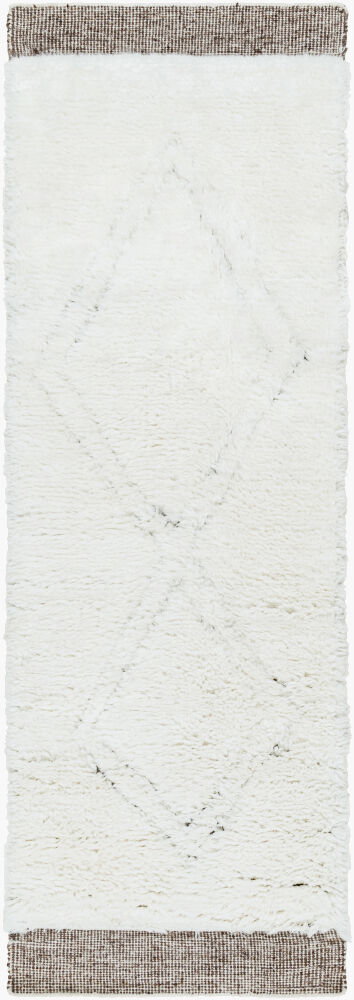 Meknes Handmade Rug, by Surya, 8' length x 2'6" width