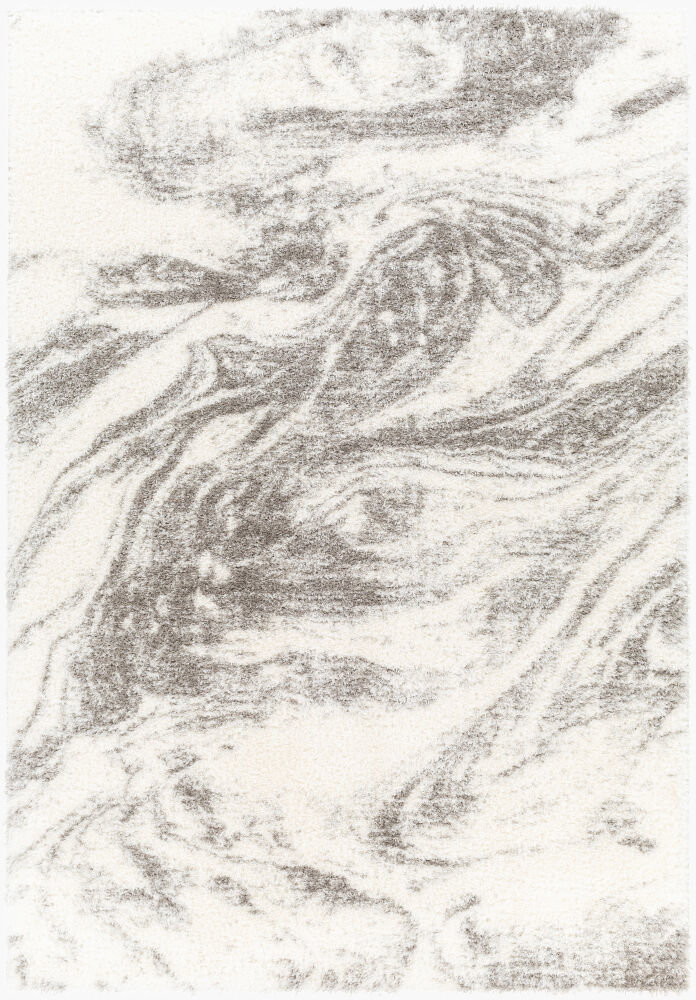 Cloudy Shag Machine Woven Rug, by Surya, 9'0.27" length x 6'6.74" width