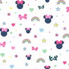 Disney Minnie Mouse Rainbow Pink Wallpaper thumbnail 0