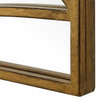 Crossed Up Gold Full Length Mirror, Floor Mirror by Uttermost, 25" width x 70" height x 1" depth thumbnail 5