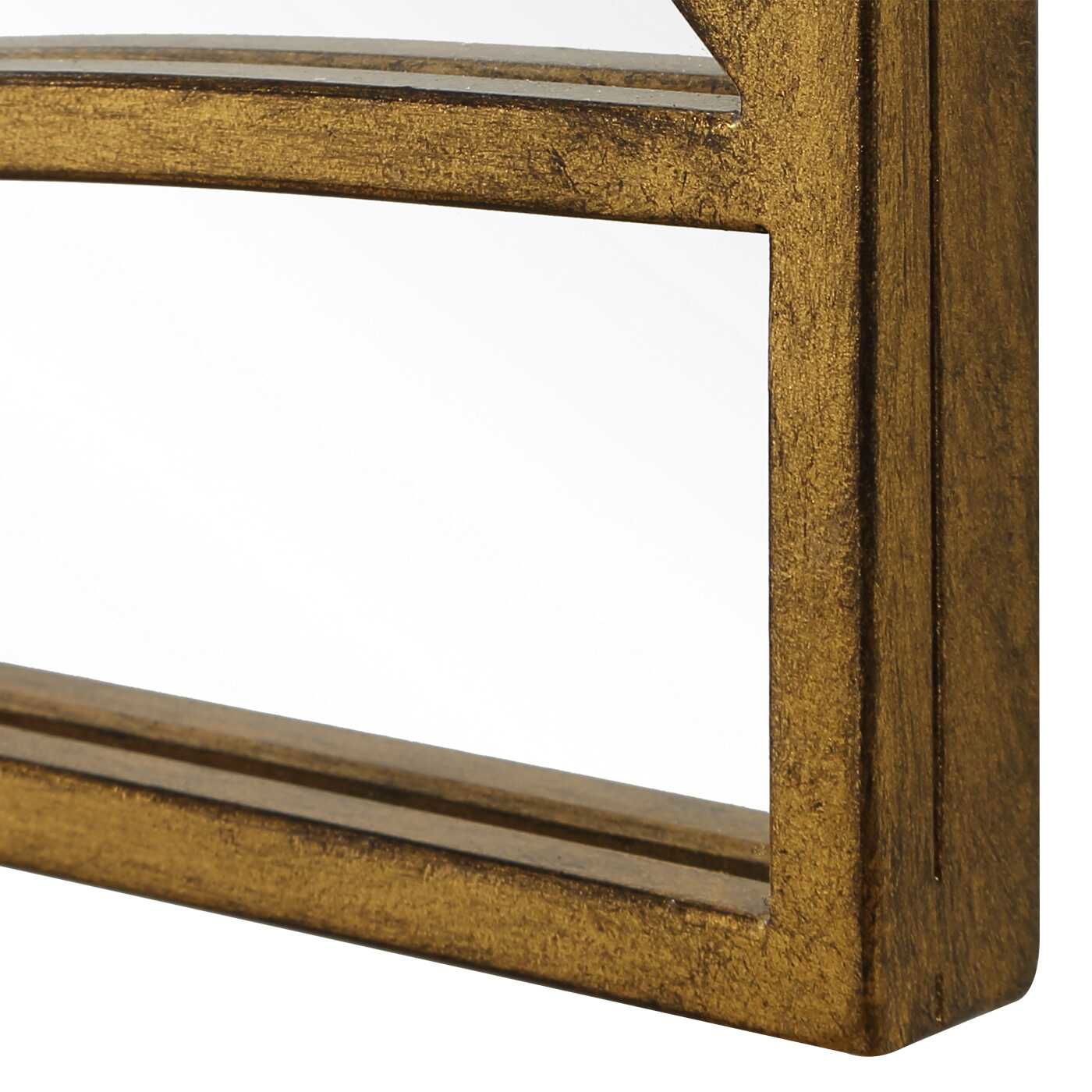 Crossed Up Gold Full Length Mirror, by Uttermost, 25" width x 70" height x 1" depth View 5