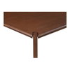 Daifuku Large Dining Table Brown, by Moe's Home, 96" width x 29.5" height x 42" depth thumbnail 5