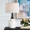 Fralin White Table Lamp, by Uttermost, 17" width x 30.5" height x 17" depth thumbnail 2