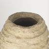 Kamli Large Beige Paper Mache Vase, by Mercana, 8" length x 8" width x 18" height thumbnail 7