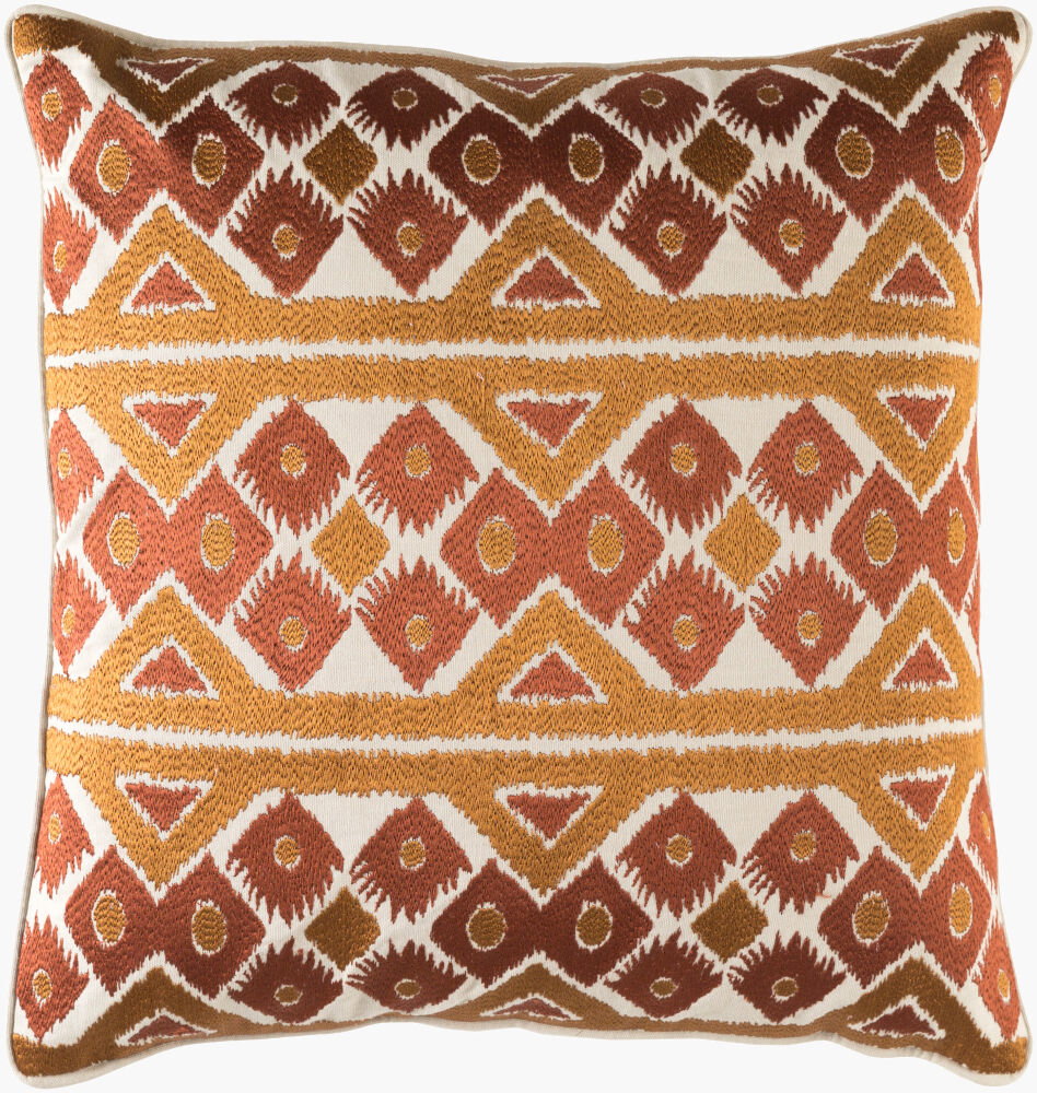 Morowa Accent Pillow, Decorative Pillow by Surya, 20" length x 20" width