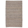 Jaipur Living Hadren QTM02 Handmade Solid Light Gray and Tan Area Rug (5'x8') thumbnail 2