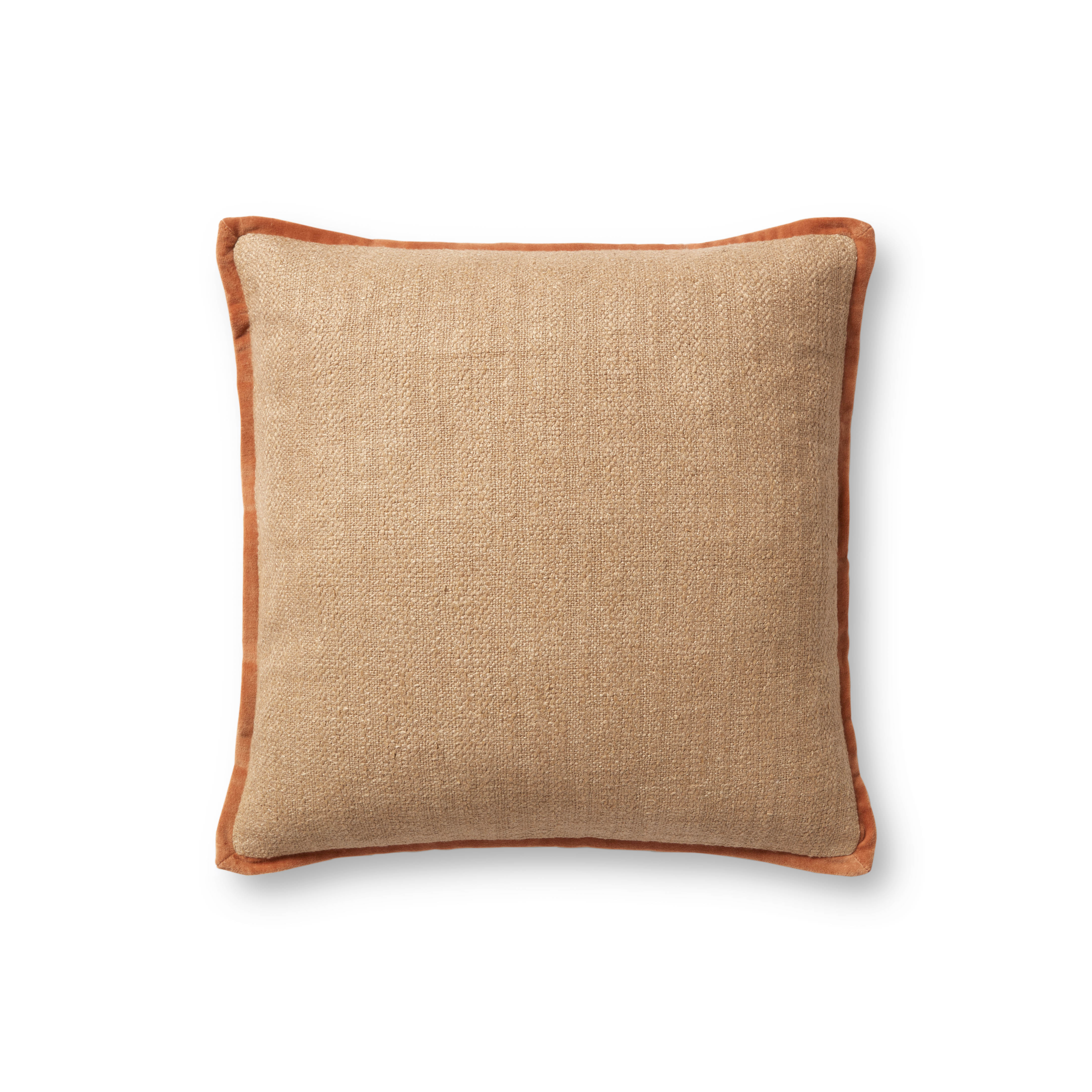 Amber Lewis x Loloi Aveline Pillow, Decorative Pillow, 18" length x 18" width