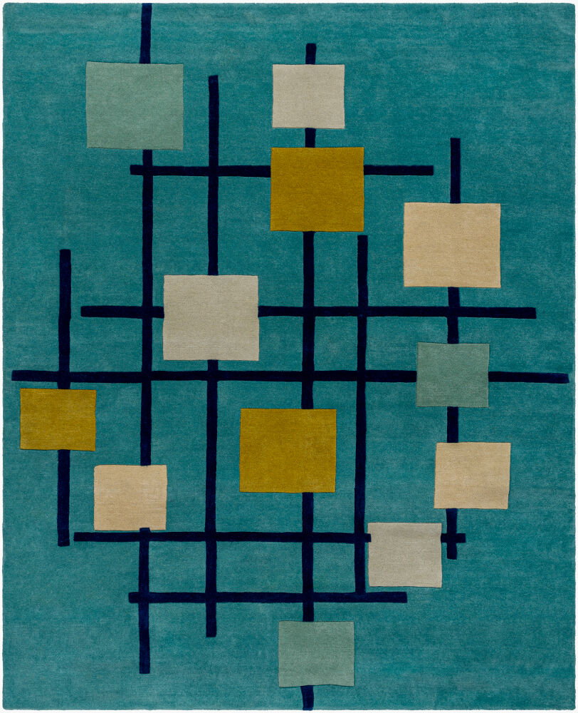 Forum Handmade Rug, by Surya, 9'9" length x 9'9" width